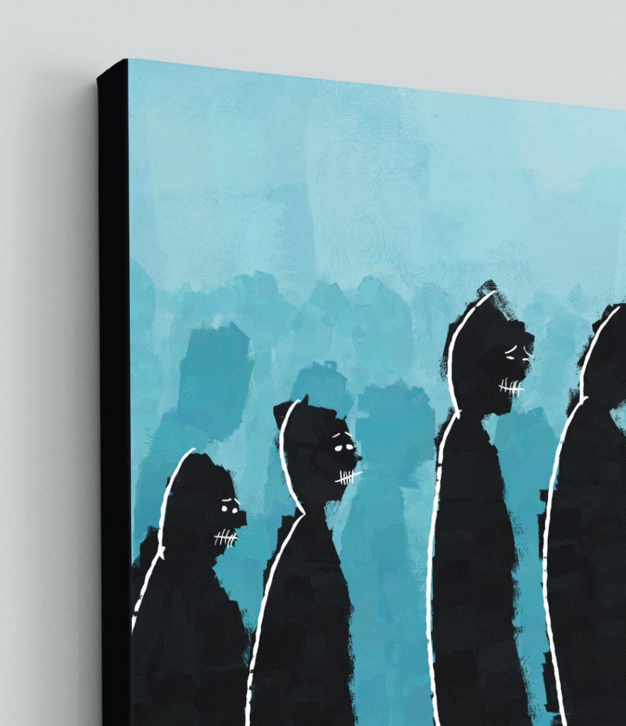 Detalhe "The Crowd"