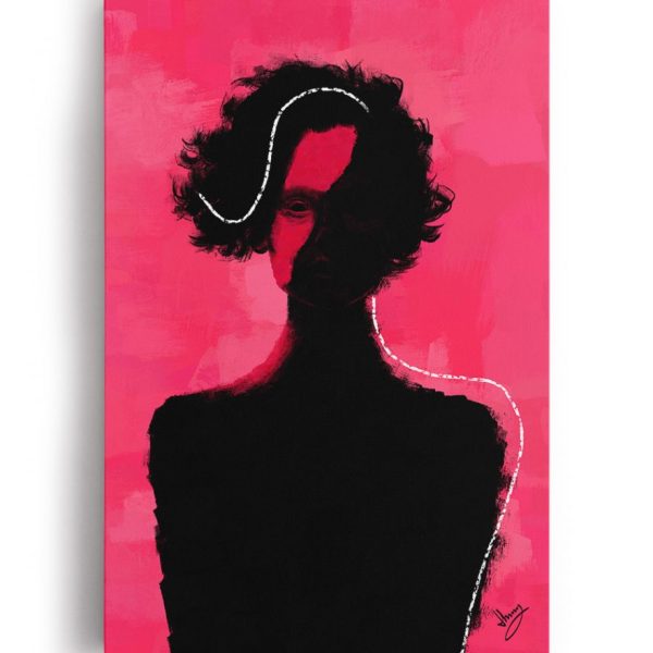 Woman In Pink