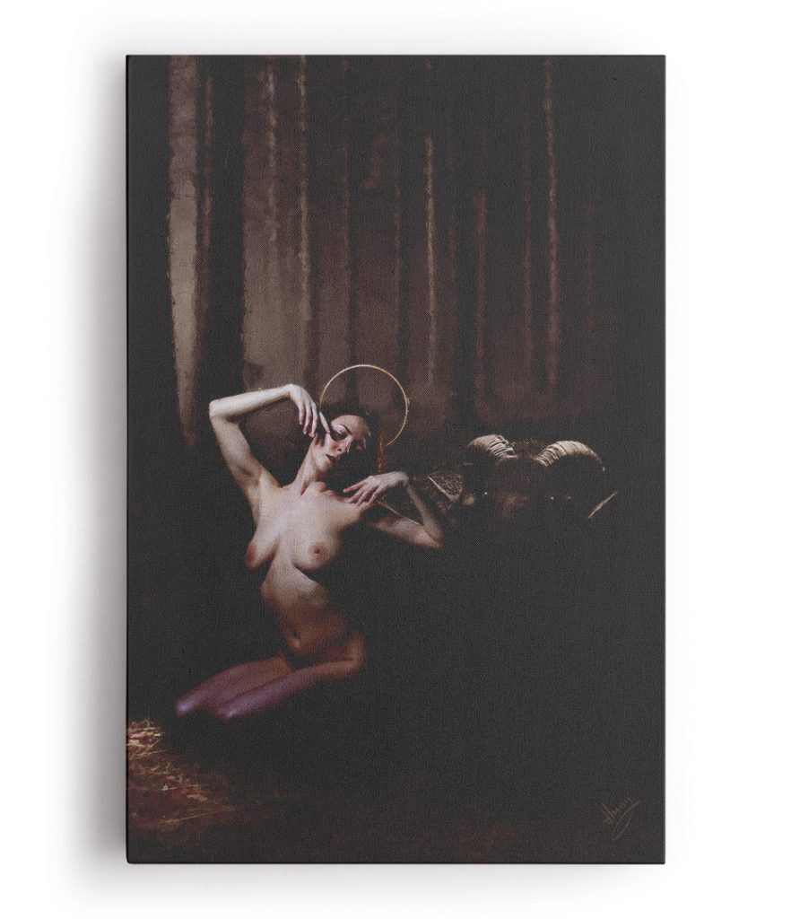 Tela "Under the Red Moon"