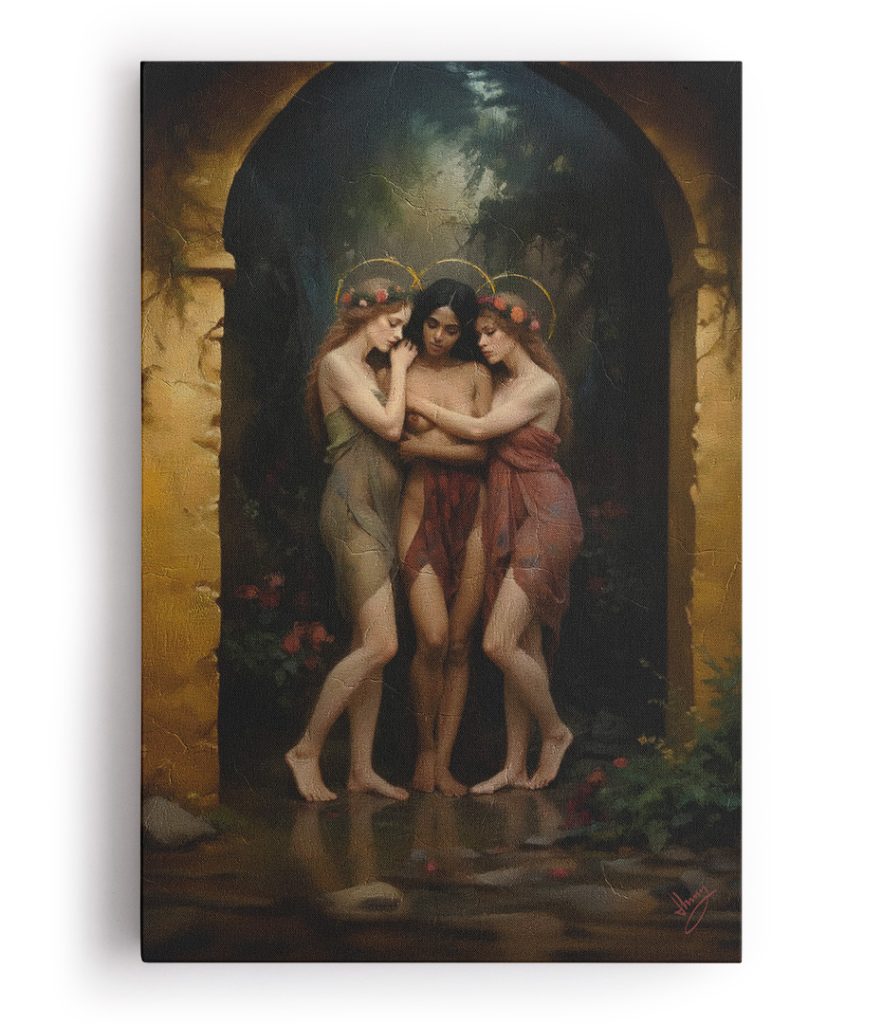 Tela "The Forbidden Garden"